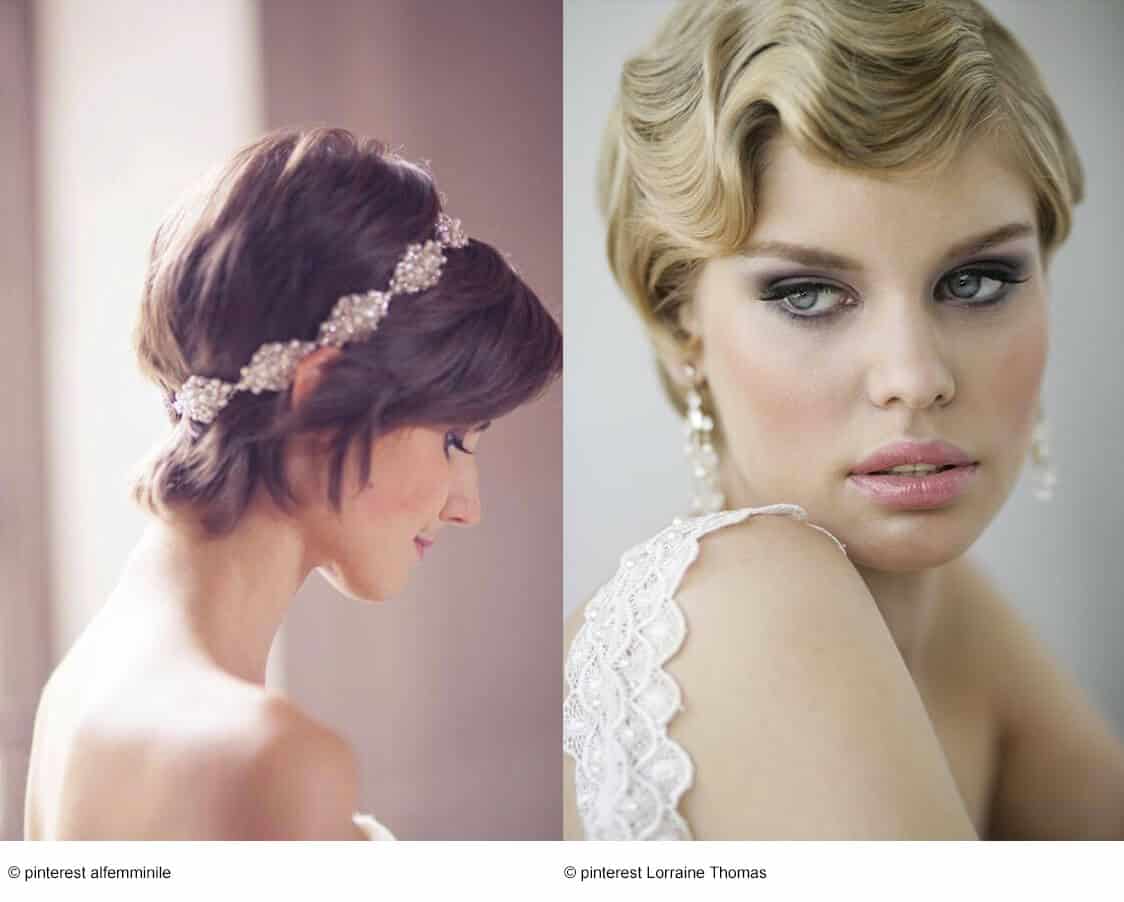 acconciature capelli corti sposa