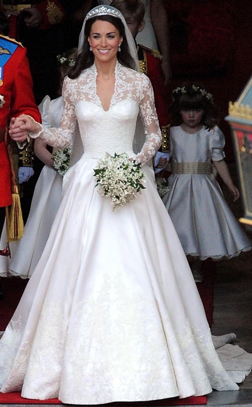 kate middleton abito da sposa