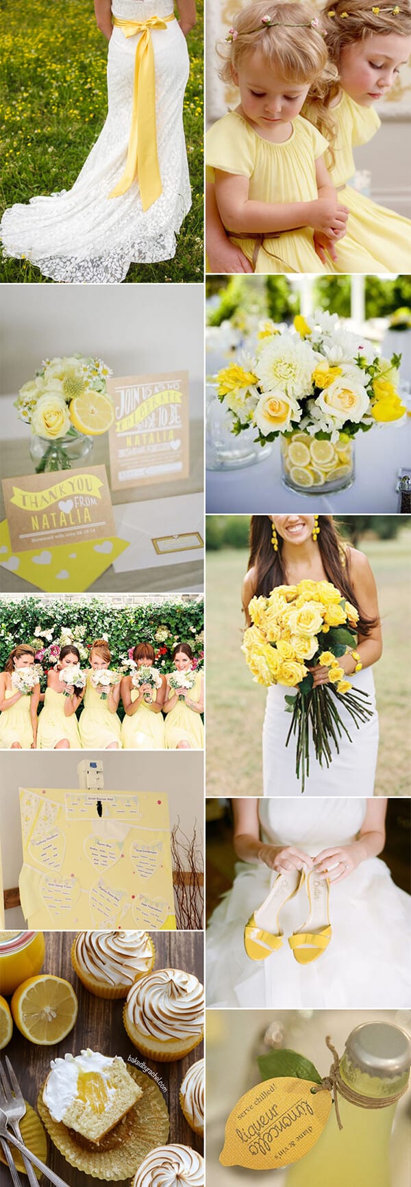 matrimonio a colori in giallo