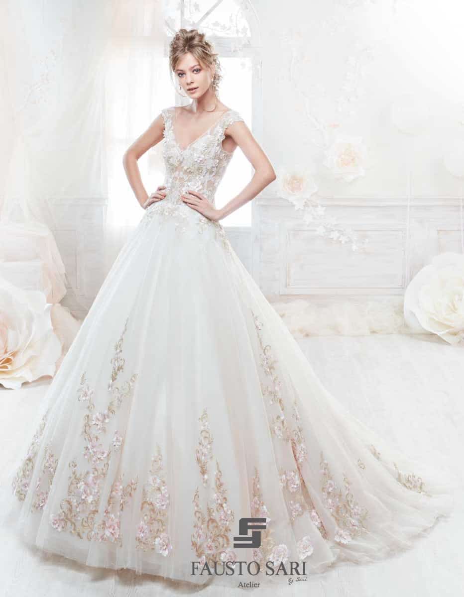 abito da sposa Colet tulle