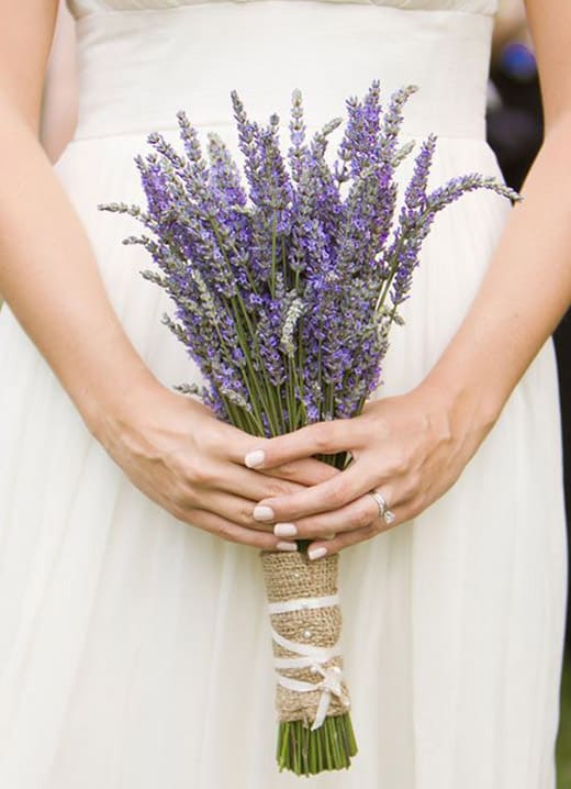 bouquet sposa lavanda