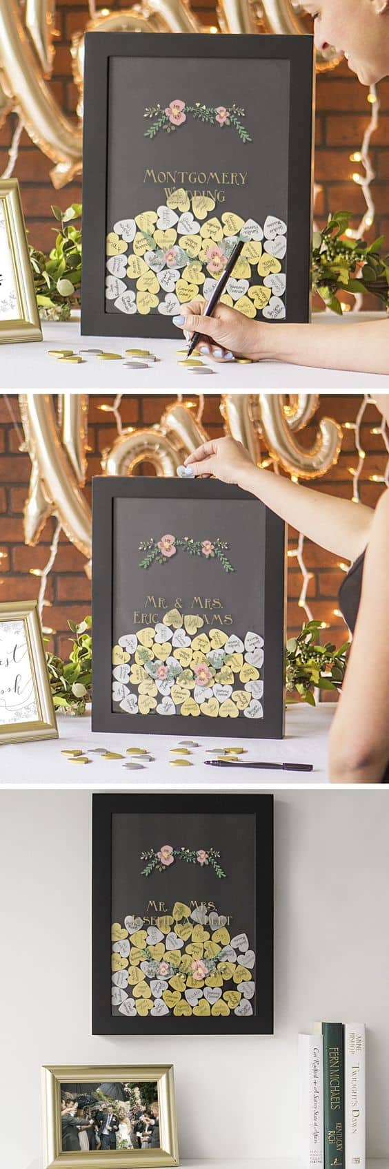 guest book di cuori