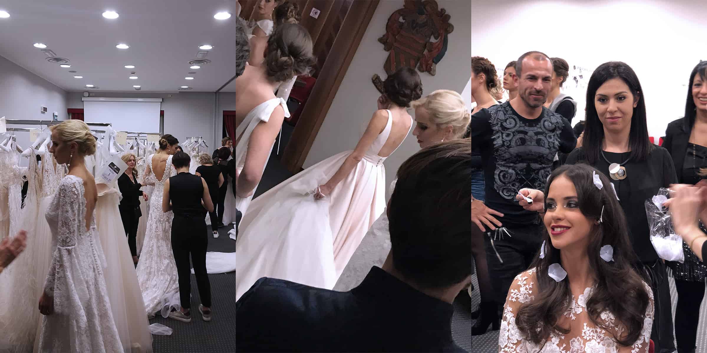 backstage sfilata fausto sari 2019