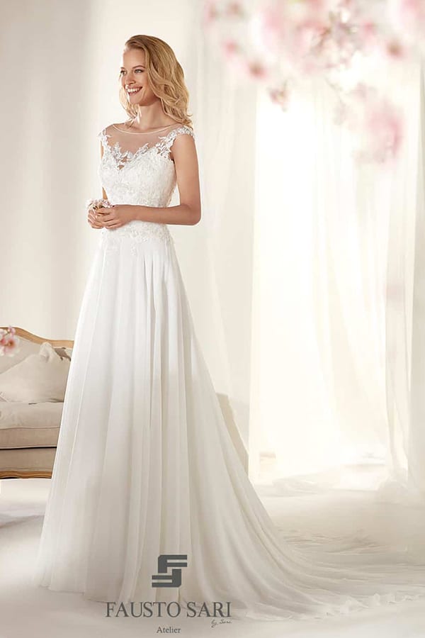 Abito da sposa in Chiffon - Colet 