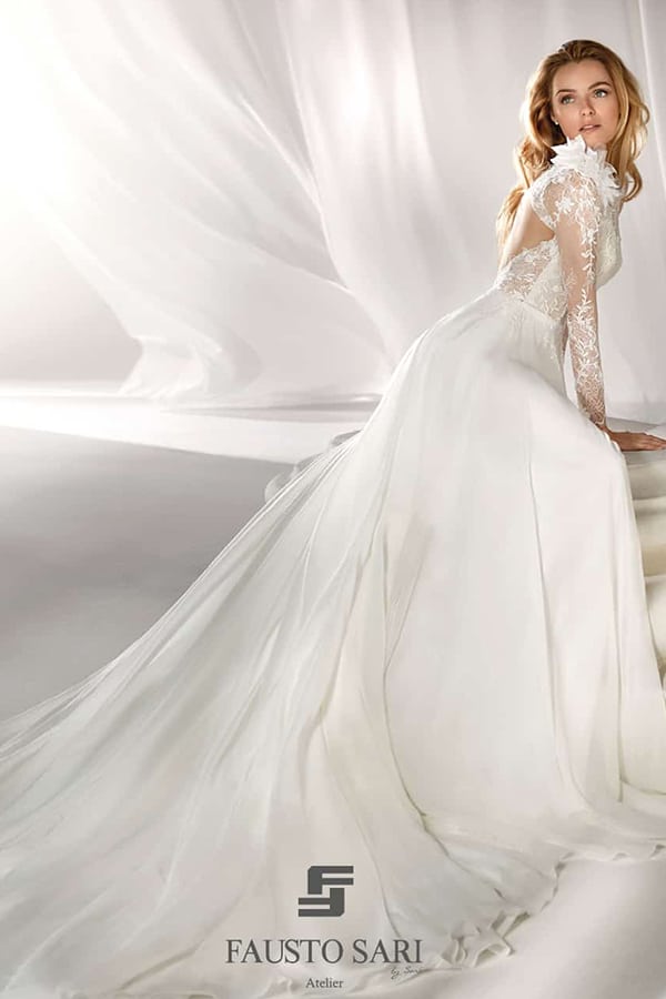 Abito da sposa in Chiffon - Nicole Spose 