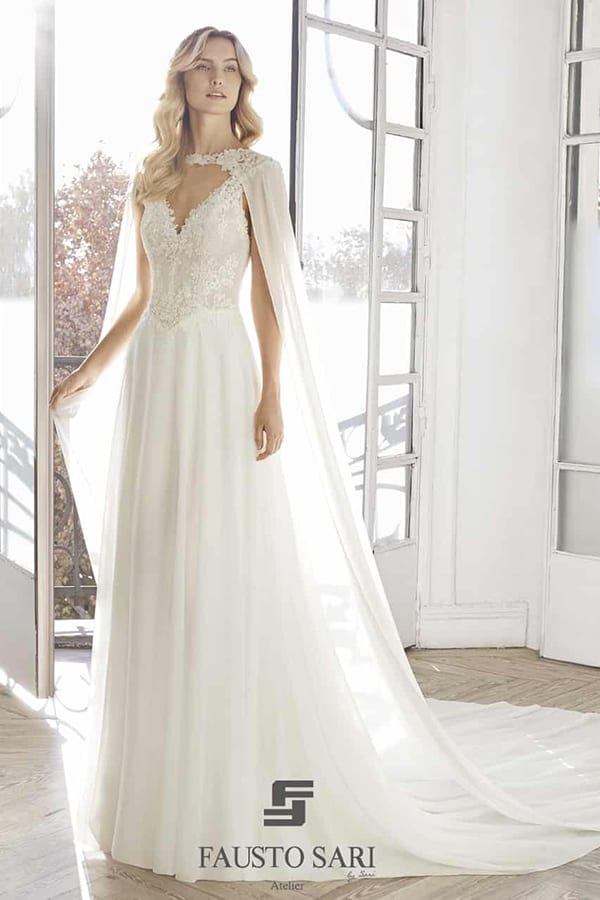 Abito sposa premaman Aire Barcelona