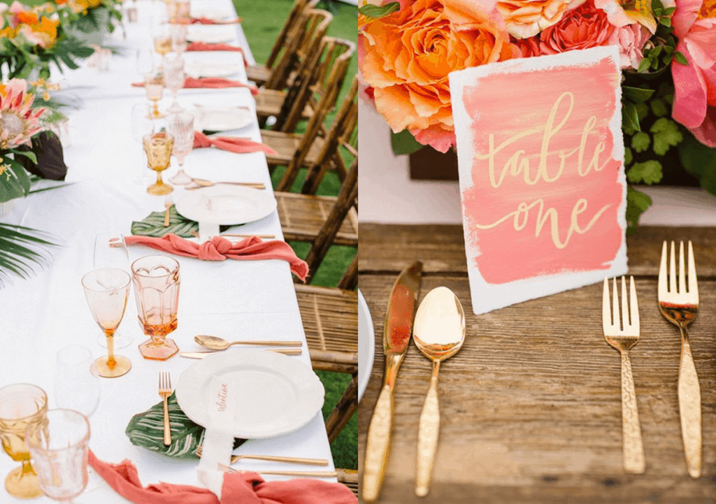 Mise en place matrimonio 2019