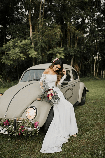 matrimonio auto epoca