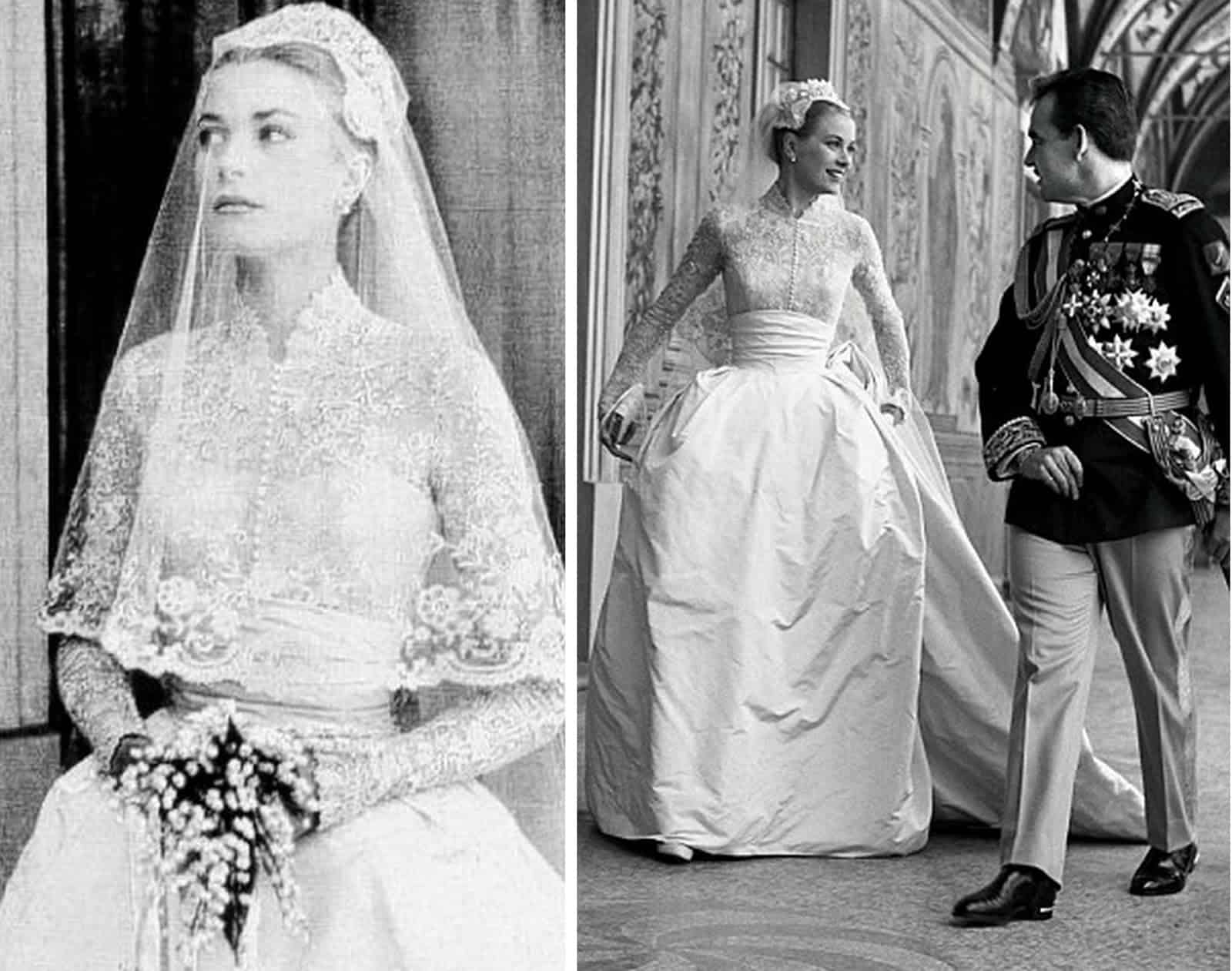 abito da sposa Grace Kelly