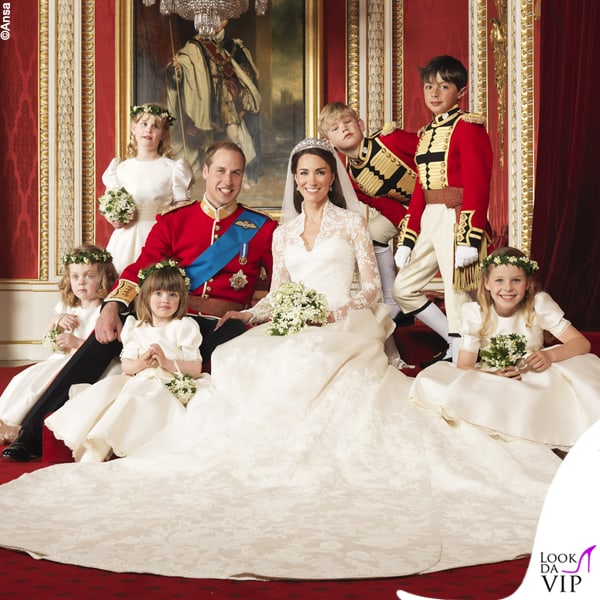 matrimonio duchi William e Catherine 29 aprile 2011 abito Alexander McQueen 6