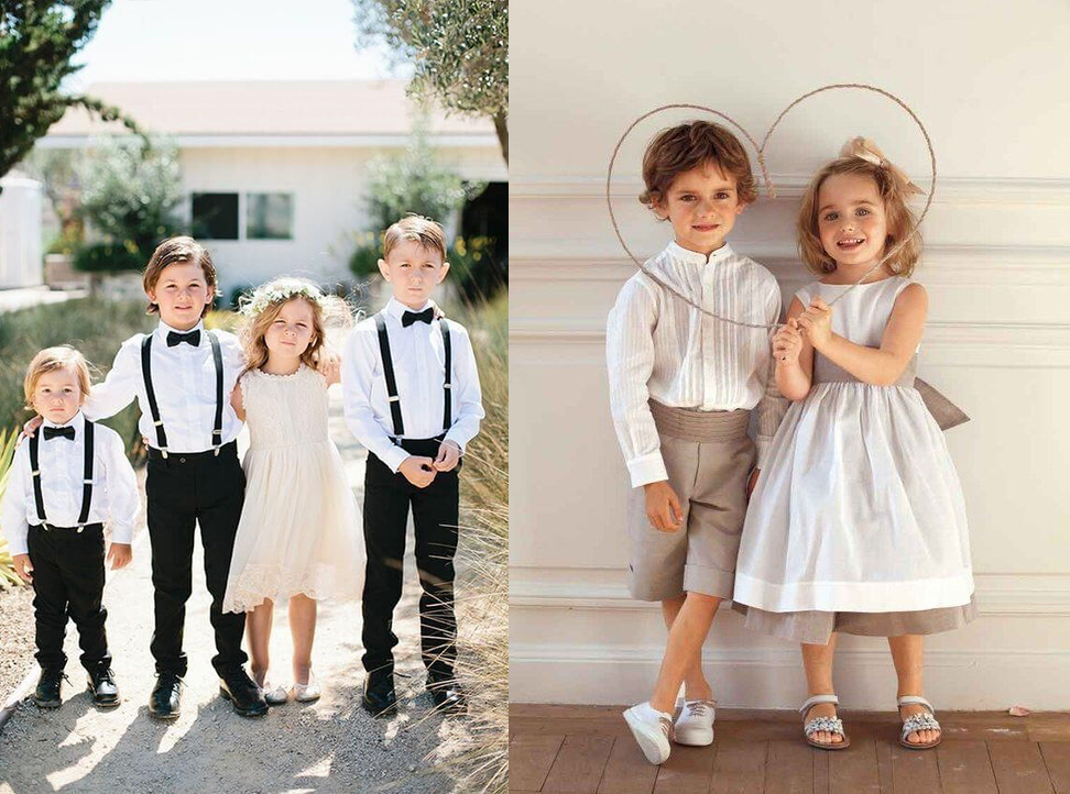 come vestire bambini matrimonio