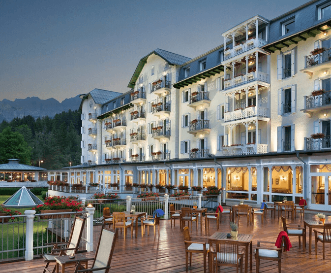 hotel cristallo cortina matrimonio