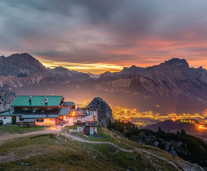 location matrimonio montagna rifugio pomedes cortina