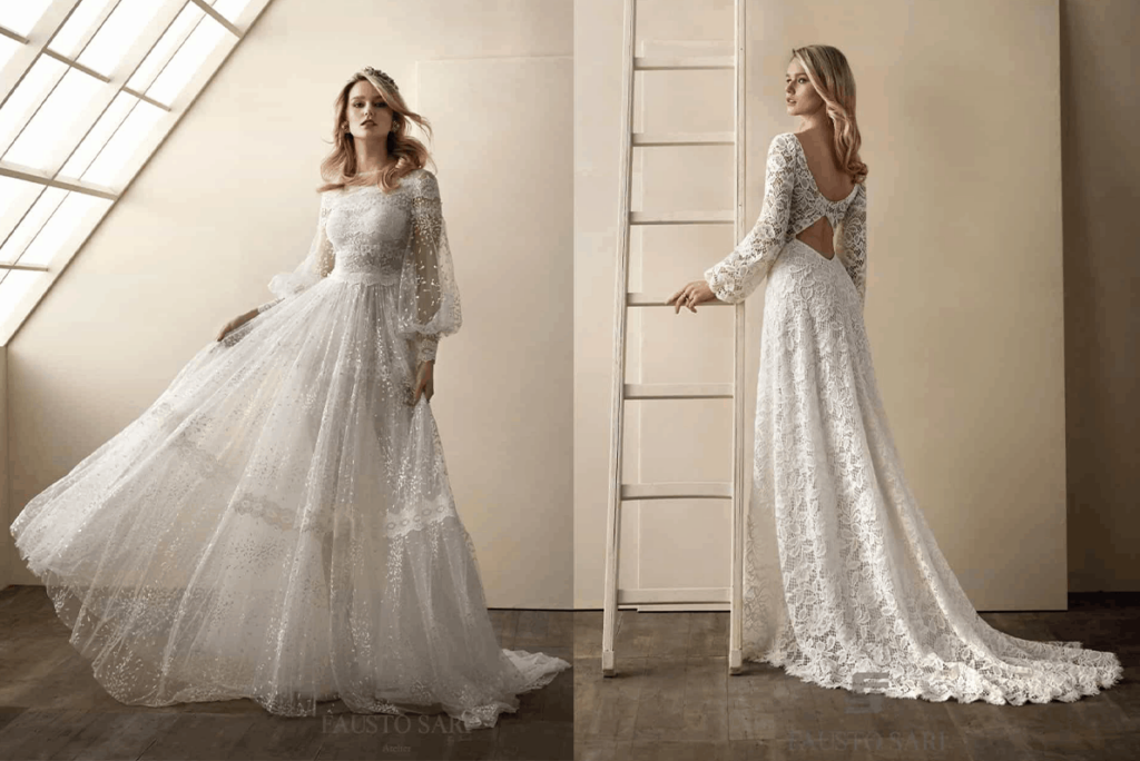 abito sposa manu garcia pizzo