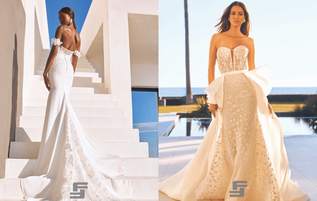 abiti da sposa 2023 pronovias a sirena