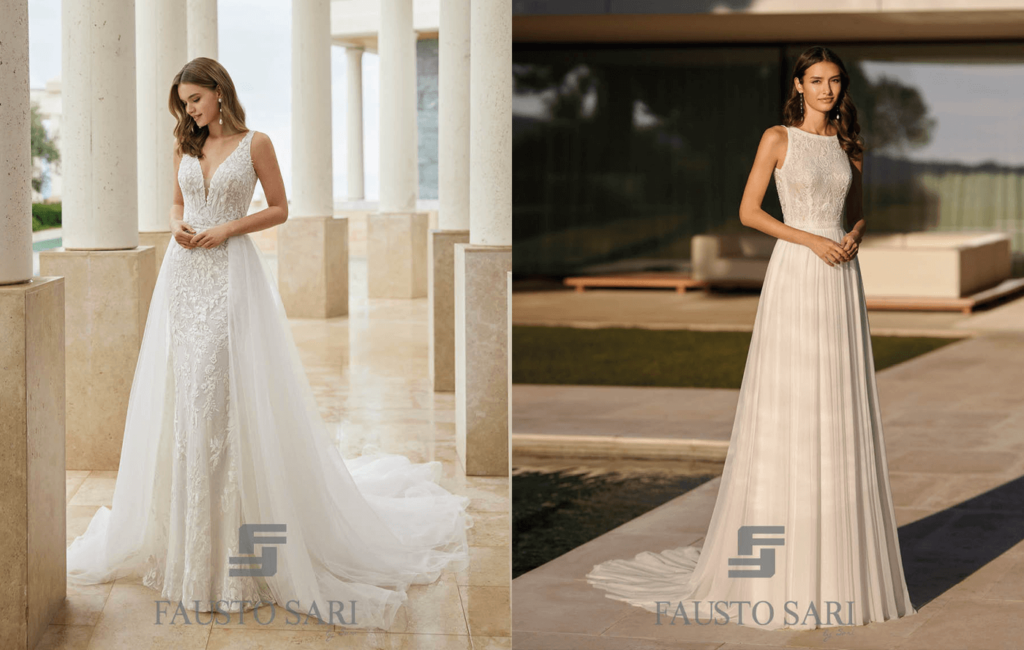 abiti da sposa 2023 rosa clara collezione 1