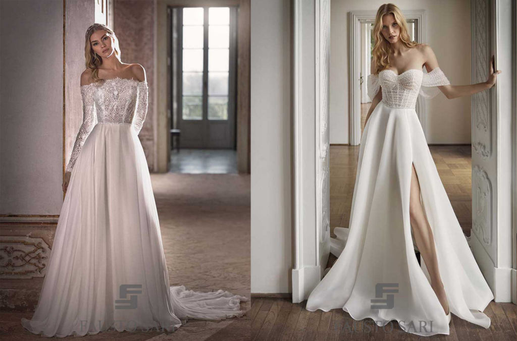 abiti da sposa nicole spose 2024 tendenza